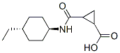 Cyclopropanecarboxylic acid, 2-[[(trans-4-ethylcyclohexyl)amino]carbonyl]-,