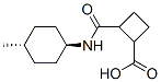 Cyclobutanecarboxylic acid, 2-[[(trans-4-methylcyclohexyl)amino]carbonyl]-,