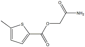 2-Thiophenecarboxylicacid,5-methyl-,2-amino-2-oxoethylester(9CI)