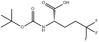 L-Norvaline, N-[(1,1-dimethylethoxy)carbonyl]-5,5,5-trifluoro-
