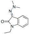 1H-Indole-2,3-dione,1-ethyl-,3-(dimethylhydrazone)(9CI)