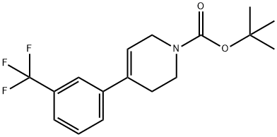 叔-丁基 4-(3-(三氟甲基)苯基)-5,6-二氢吡啶-1(2H)-甲酸基酯