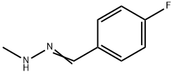 Benzaldehyde, 4-fluoro-, methylhydrazone (9CI)