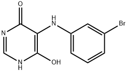 4,6-二羟基-5-(间溴苯胺基)嘧啶