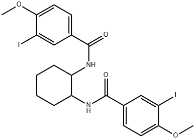 N,N'-1,2-cyclohexanediylbis(3-iodo-4-methoxybenzamide)