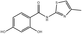 Benzamide, 2,4-dihydroxy-N-(4-methyl-2-thiazolyl)- (9CI)