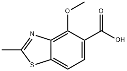 5-Benzothiazolecarboxylicacid,4-methoxy-2-methyl-(9CI)