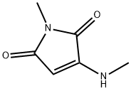 1H-Pyrrole-2,5-dione,1-methyl-3-(methylamino)-