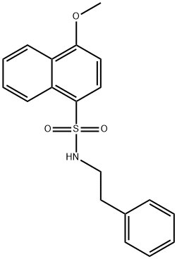 4-methoxy-N-phenethylnaphthalene-1-sulfonamide