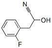Benzenepropanenitrile, 2-fluoro-alpha-hydroxy- (9CI)