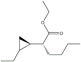 Hexanoic acid, 2-[(1R,2R)-2-ethylcyclopropyl]ethyl ester, rel- (9CI)