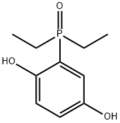 1,4-Benzenediol, 2-(diethylphosphinyl)- (9CI)