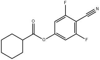 环己烷甲酸 4-氰基-3,5-二氟苯酯