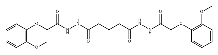 N'1,N'5-bis[(2-methoxyphenoxy)acetyl]pentanedihydrazide