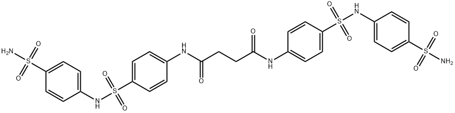 N,N'-bis[4-({[4-(aminosulfonyl)phenyl]amino}sulfonyl)phenyl]succinamide