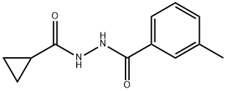 N'-(cyclopropylcarbonyl)-3-methylbenzohydrazide