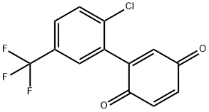 2-[2-chloro-5-(trifluoromethyl)phenyl]cyclohexa-2,5-diene-1,4-dione