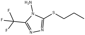 3-(丙硫基)-5-(三氟甲基)-4H-1,2,4-三唑-4-胺