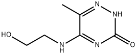 1,2,4-Triazin-3(2H)-one,5-[(2-hydroxyethyl)amino]-6-methyl-(9CI)