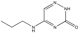 1,2,4-Triazin-3(2H)-one,5-(propylamino)-(9CI)
