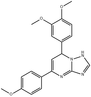 7-(3,4-dimethoxyphenyl)-5-(4-methoxyphenyl)-4,7-dihydro-[1,2,4]triazolo[1,5-a]pyrimidine