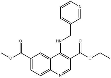 3-ethyl 6-methyl 4-[(3-pyridinylmethyl)amino]-3,6-quinolinedicarboxylate