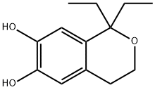1H-2-Benzopyran-6,7-diol, 1,1-diethyl-3,4-dihydro- (9CI)