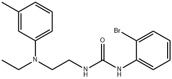 N-(2-Bromophenyl)-N'-[2-[ethyl(3-methylphenyl)amino]ethyl]-urea