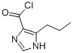 1H-Imidazole-4-carbonyl chloride, 5-propyl- (9CI)