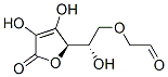 L-Ascorbic acid, 6-O-(2-oxoethyl)- (9CI)