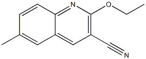3-Quinolinecarbonitrile,2-ethoxy-6-methyl-(9CI)
