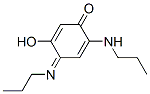 2,5-Cyclohexadien-1-one, 5-hydroxy-2-(propylamino)-4-(propylimino)- (9CI)