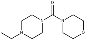Morpholine, 4-[(4-ethyl-1-piperazinyl)carbonyl]- (9CI)