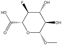 ba-D-Glucopyranosiduronic acid, methyl 4-deoxy-4-fluoro- (9CI)