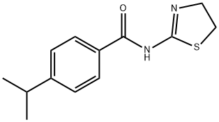 Benzamide, N-(4,5-dihydro-2-thiazolyl)-4-(1-methylethyl)- (9CI)