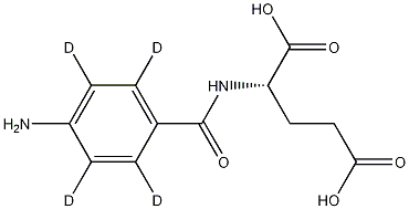 N-(4-Aminobenzoyl-d4)-L-glutamic Acid