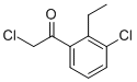 Ethanone, 2-chloro-1-(3-chloro-2-ethylphenyl)- (9CI)