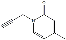 2(1H)-Pyridinone,4-methyl-1-(2-propynyl)-(9CI)