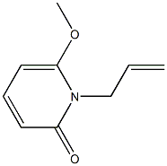 2(1H)-Pyridinone,6-methoxy-1-(2-propenyl)-(9CI)
