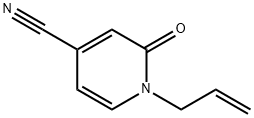 4-Pyridinecarbonitrile,1,2-dihydro-2-oxo-1-(2-propenyl)-(9CI)