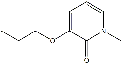 2(1H)-Pyridinone,1-methyl-3-propoxy-(9CI)