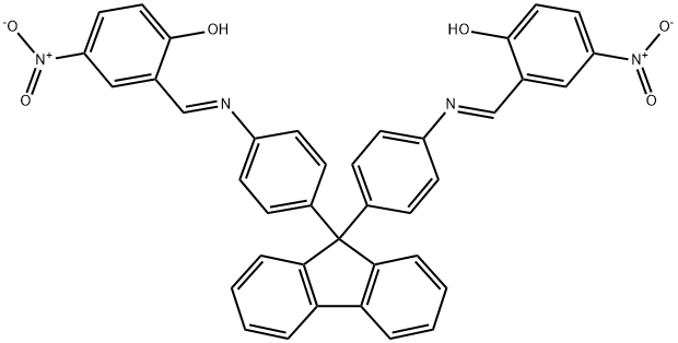 2,2'-[9H-fluorene-9,9-diylbis(4,1-phenylenenitrilomethylylidene)]bis(4-nitrophenol)