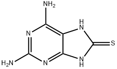 2,6-二氨基-9H-嘌呤-8-硫醇
