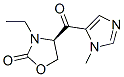 2-Oxazolidinone,3-ethyl-4-[(1-methyl-1H-imidazol-5-yl)carbonyl]-,(4R)-(9CI)