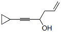 5-Hexen-1-yn-3-ol, 1-cyclopropyl- (9CI)