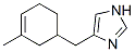 1H-Imidazole,  4-[(3-methyl-3-cyclohexen-1-yl)methyl]-  (9CI)