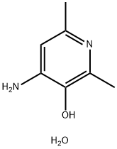 3-Pyridinol, 4-amino-2,6-dimethyl-, monohydrate (9CI)