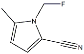 1H-Pyrrole-2-carbonitrile,1-(fluoromethyl)-5-methyl-(9CI)