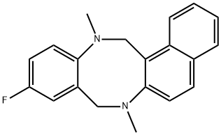 10-FLUORO-7,13-DIMETHYL-7,8,13,14-TETRAHYDROBENZO[F]NAPHTHO[2,1-B][1,5]DIAZOCINE