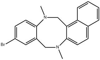 10-BROMO-7,13-DIMETHYL-7,8,13,14-TETRAHYDROBENZO[F]NAPHTHO[2,1-B][1,5]DIAZOCINE